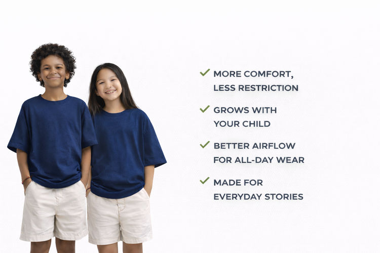 Premium Storytelling Kids Oversized T-Shirts