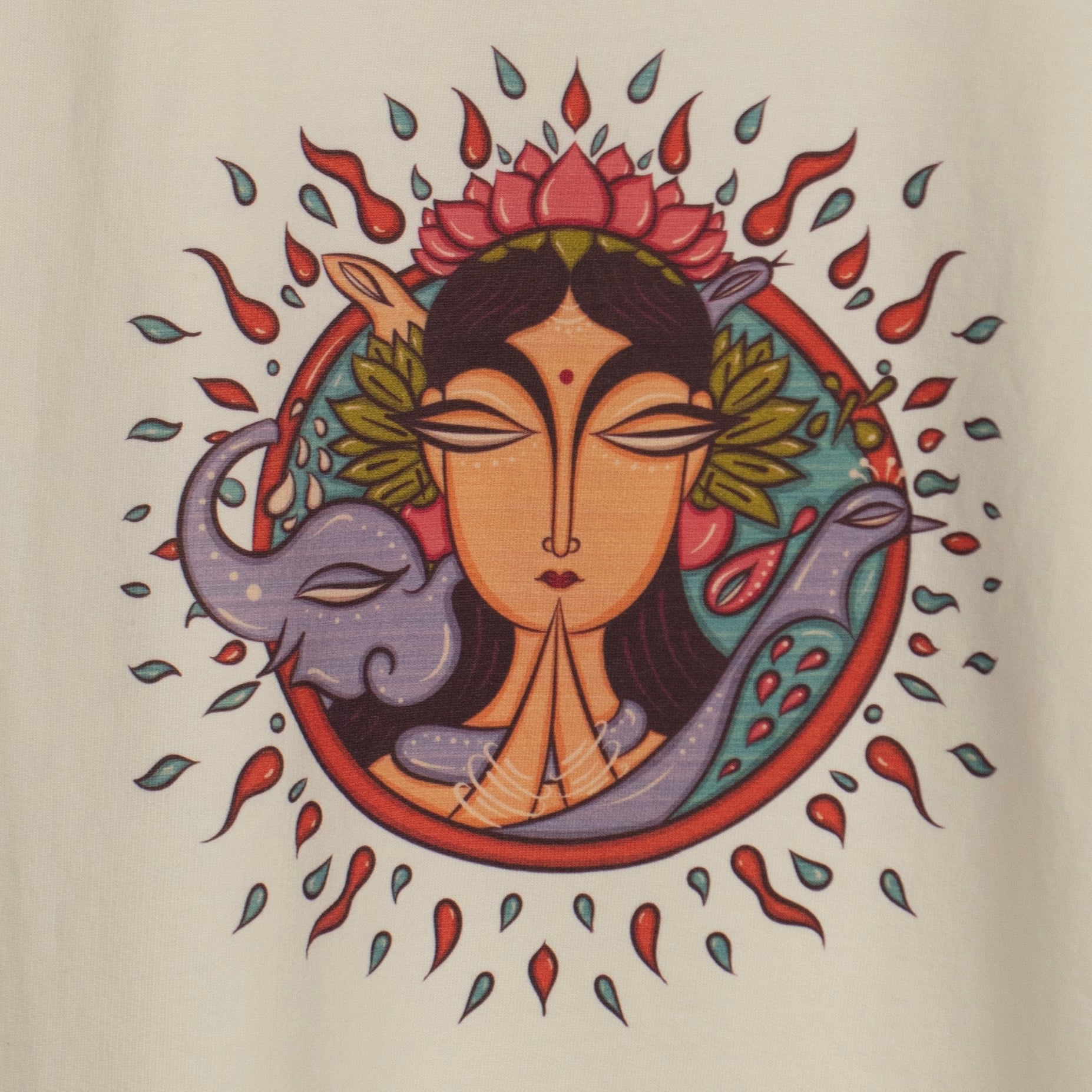 MotherEarth kids art T-shirt by House of The One