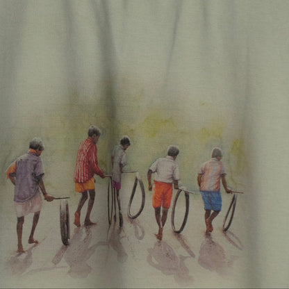 Veyilodu Vilayadi kids art T-shirt by House of The One